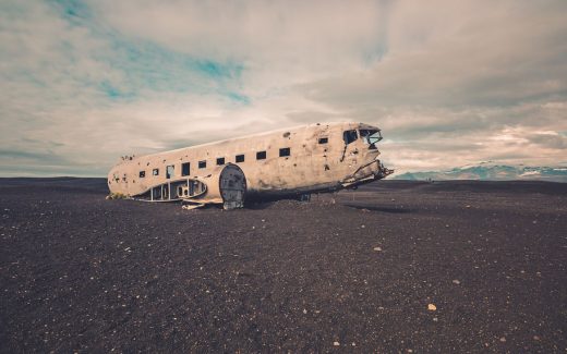 Flugzeugwrack von Sólheimasandur: Echt unheimlich