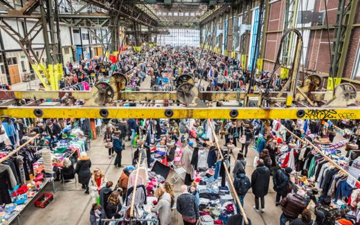 IJ-Hallen in Amsterdam: Ein riesiger Flohmarkt