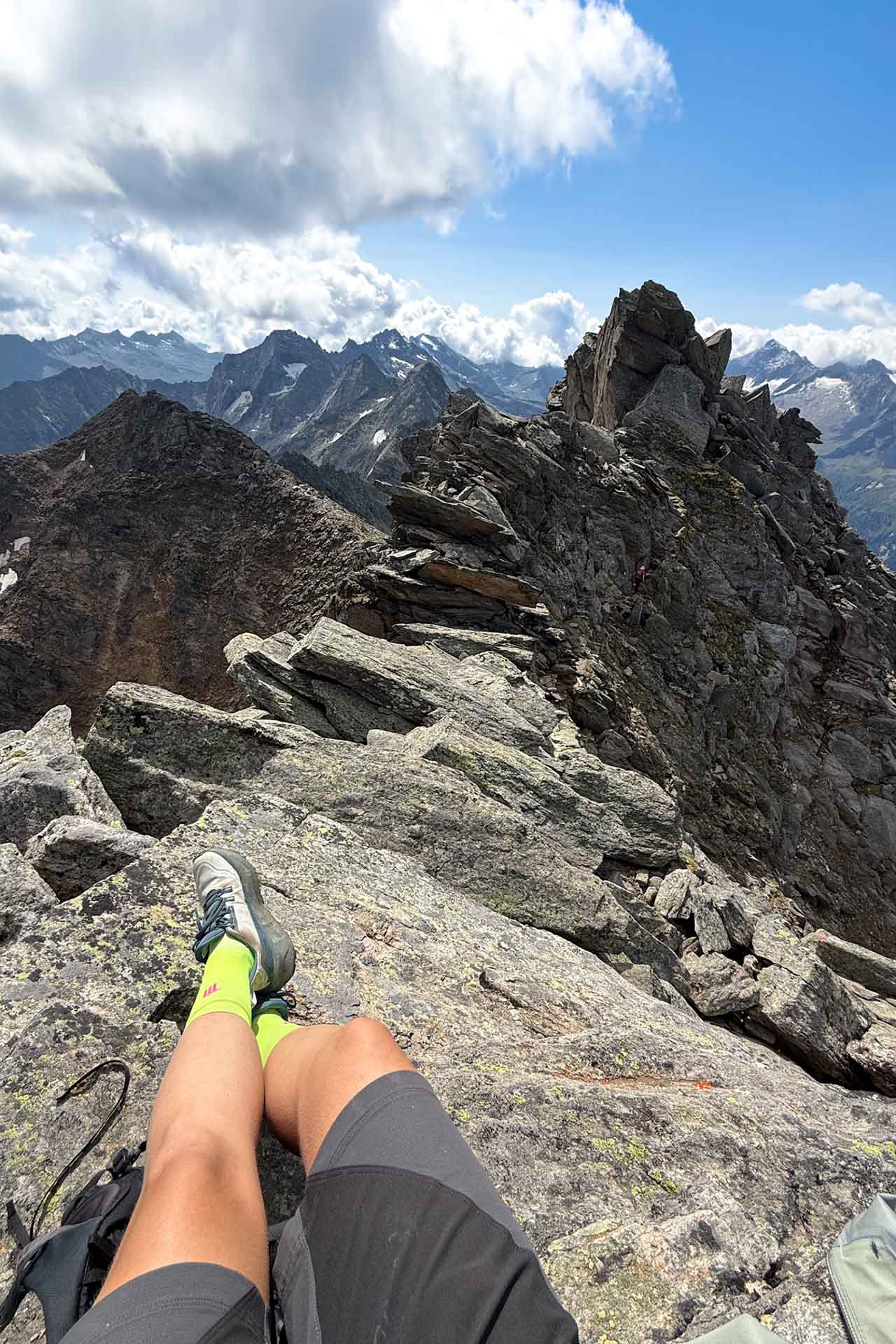 Beliebte Wanderung zur Ahornspitze (2.973 m) im Zillertal