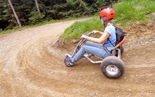 Mountaincart fahren in Innsbruck: Rasante Abfahrt