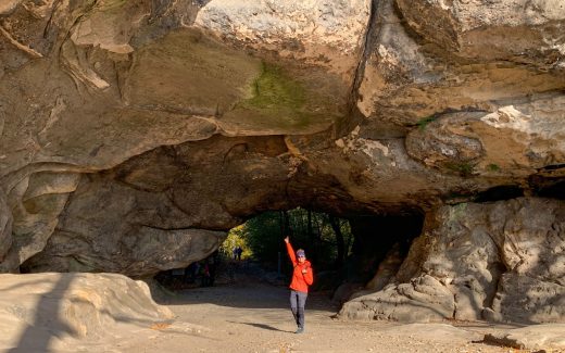 Wanderung zum Kuhstall in der Sächsischen Schweiz