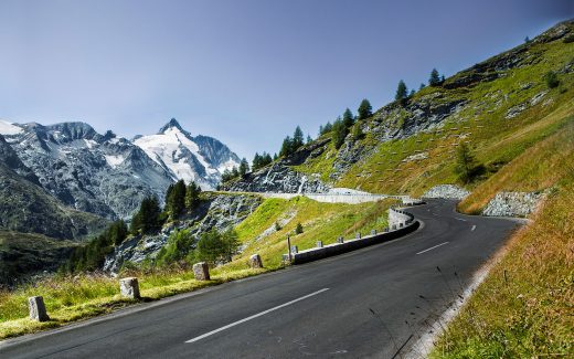 Großglockner Hochalpenstraße: 48 km Strecke und 36 Kehren