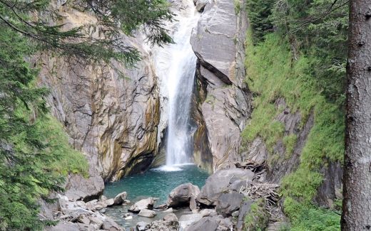 Groppensteinschlucht in Kärnten: Rauschende Wasserfälle
