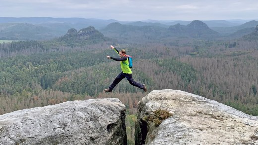 Kleiner Winterberg in der Sächsischen Schweiz