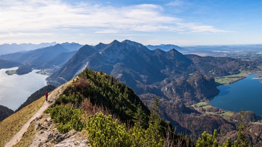 Wanderung zum Jochberg: Vom Kochelsee zum Walchensee