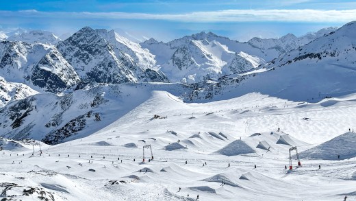 Stubaier Gletscher: Größtes Gletscherskigebiet in Österreich