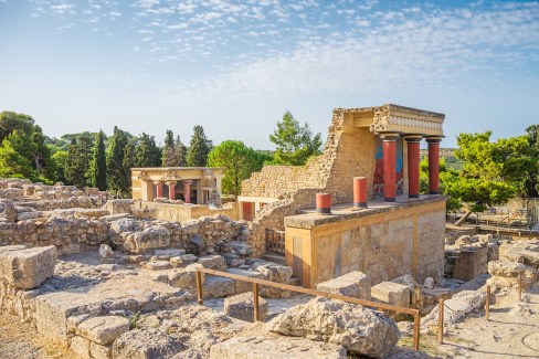 Palast von Knossos: Spannende antike Geschichte auf Kreta