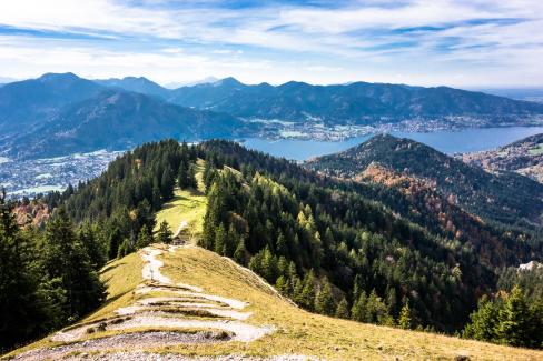 Baumgartenschneid: Leichte Wanderung am Tegernsee