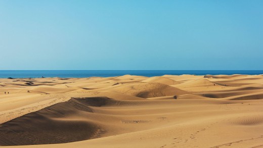 Maspalomas: Gigantische Sanddünen auf Gran Canaria