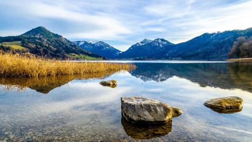 Schliersee: Leichte Rundwanderung mit schöner Bergkulisse