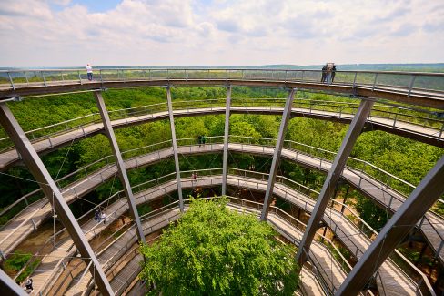 Baumwipfelpfad Steigerwald: Durch die Kronen des Urwalds