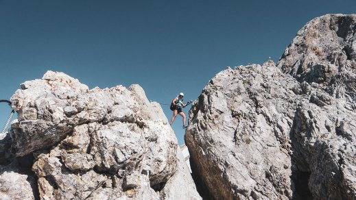 Königsjodler-Klettersteig: Schwere Bergtour zum Hochkönig