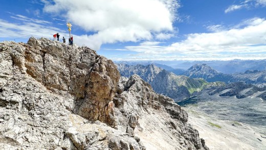 Zugspitze: Vom Eibsee über den Stopselzieher-Klettersteig