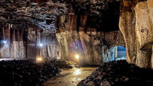 Lavakeller Mendig: Größtes Basaltlava-Bergwerk der Welt