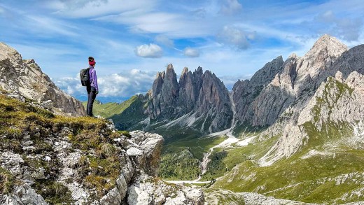 Col dala Pieres: Schönste Panorama-Wanderung in Gröden