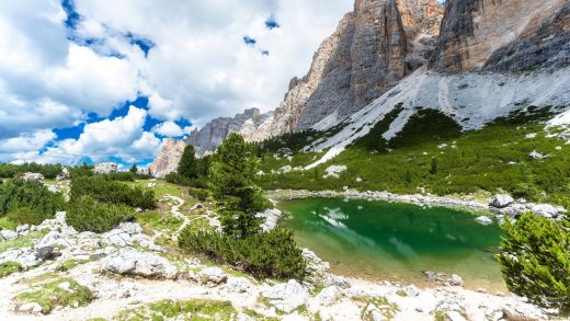 Lagazuoisee: Schöne Rundwanderung in Südtirol