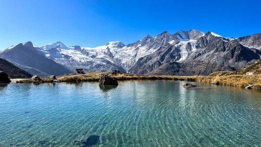 Saas-Fee: Wanderung auf gigantischem Panorama-Höhenweg