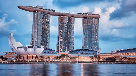 Marina Bay Sands: Cocktails hoch über Singapur