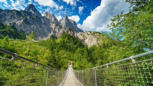 Hängebrücke Klausbachtal: Einfache Wanderung in Ramsau