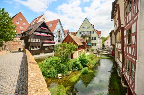 Fischerviertel Ulm: Romantisches Klein-Venedig
