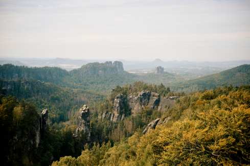 Wanderung zum Carolafelsen in der Sächsischen Schweiz