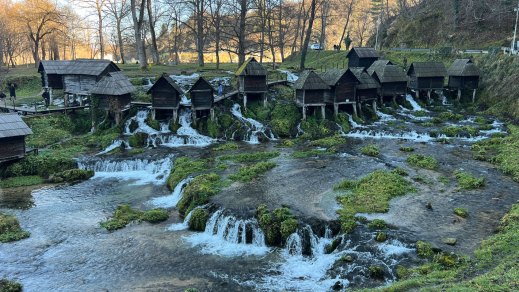 Mlinčići: 20 märchenhafte Wassermühlen bei Jajce in Bosnien