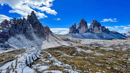 Dolomiten: Paternkofel-Klettersteig an den Drei Zinnen