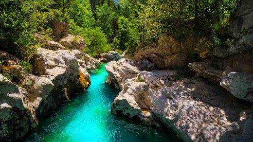 Soča-Tröge: Wanderung am Smaragdfluss Sloweniens