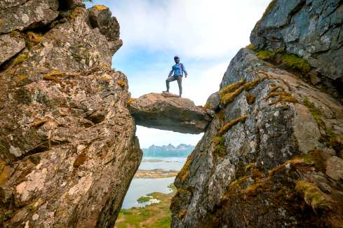 Djevelporten: Nervenkitzel-Wanderung auf den Lofoten