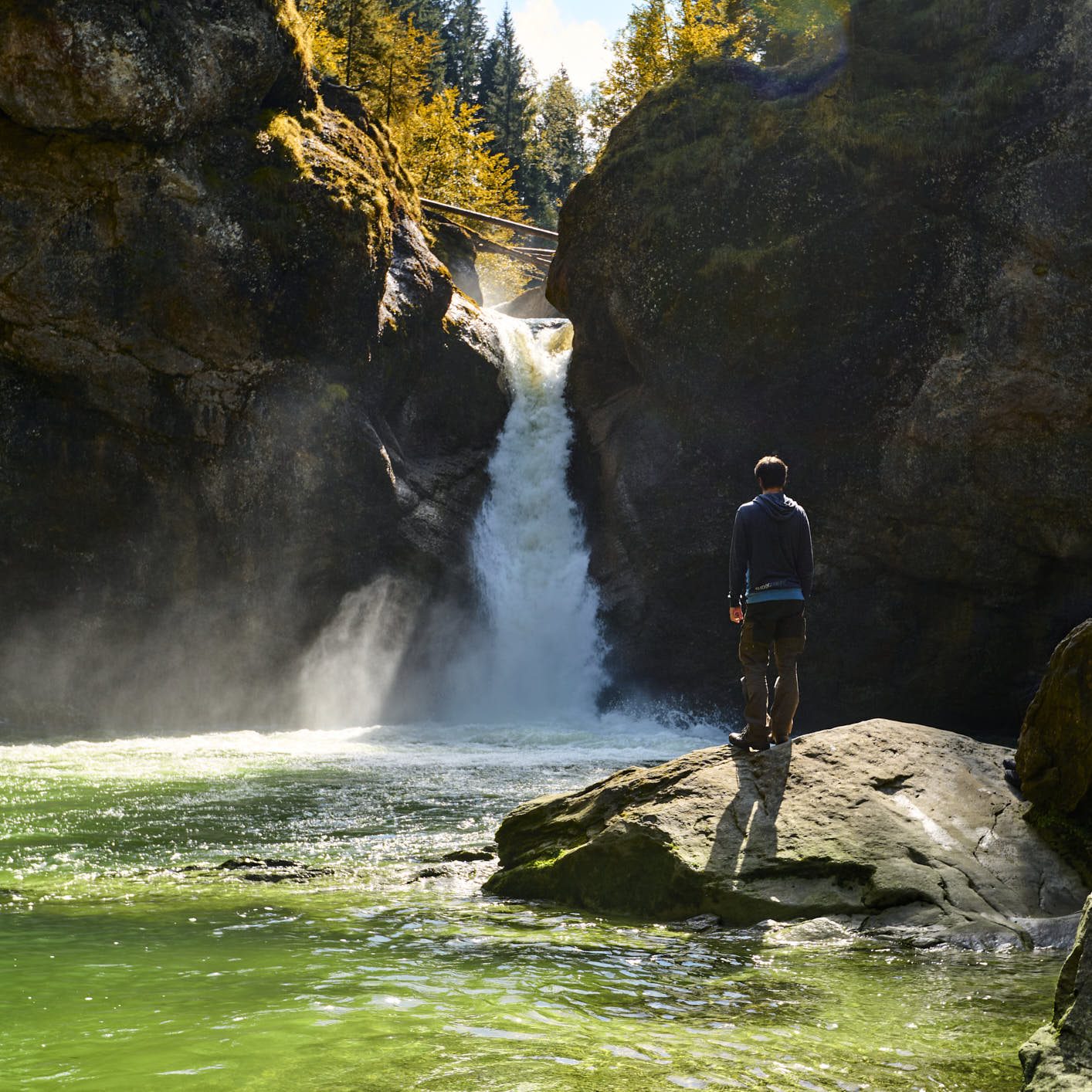 Buchenegger Wasserfälle: Imposante Gumpen im Allgäu
