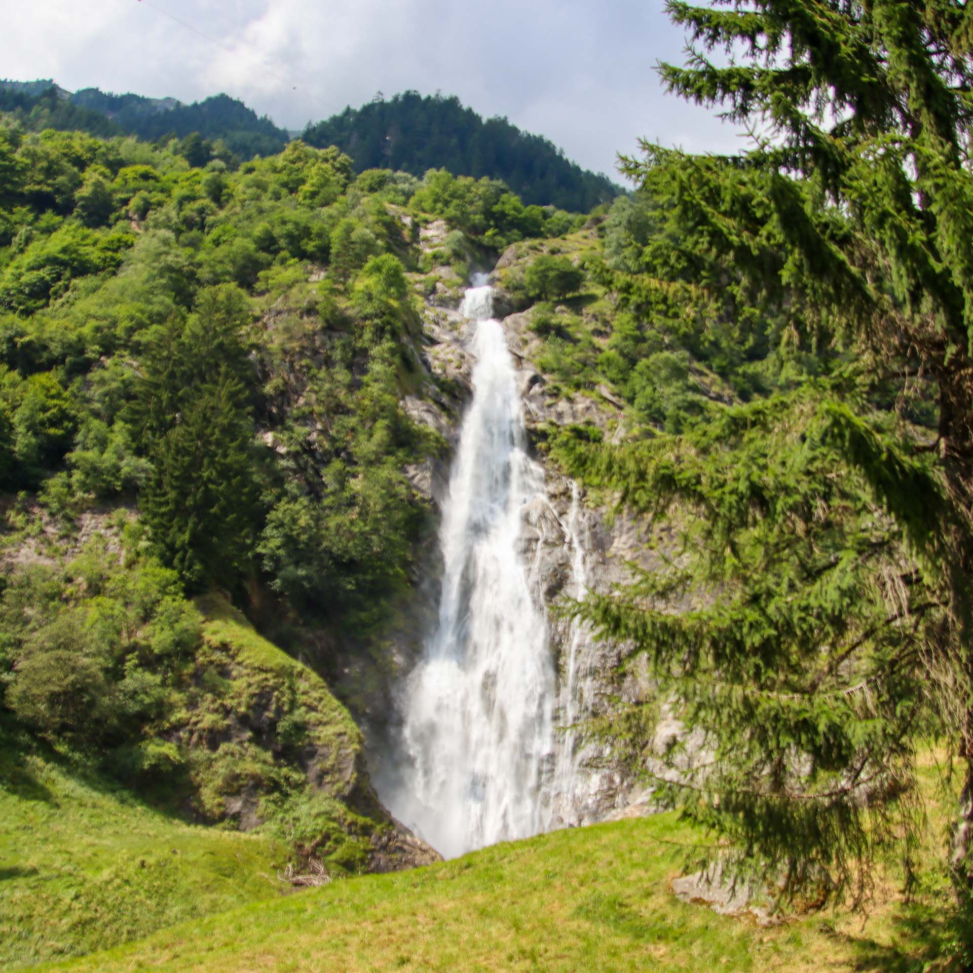 Zum Partschinser Wasserfall