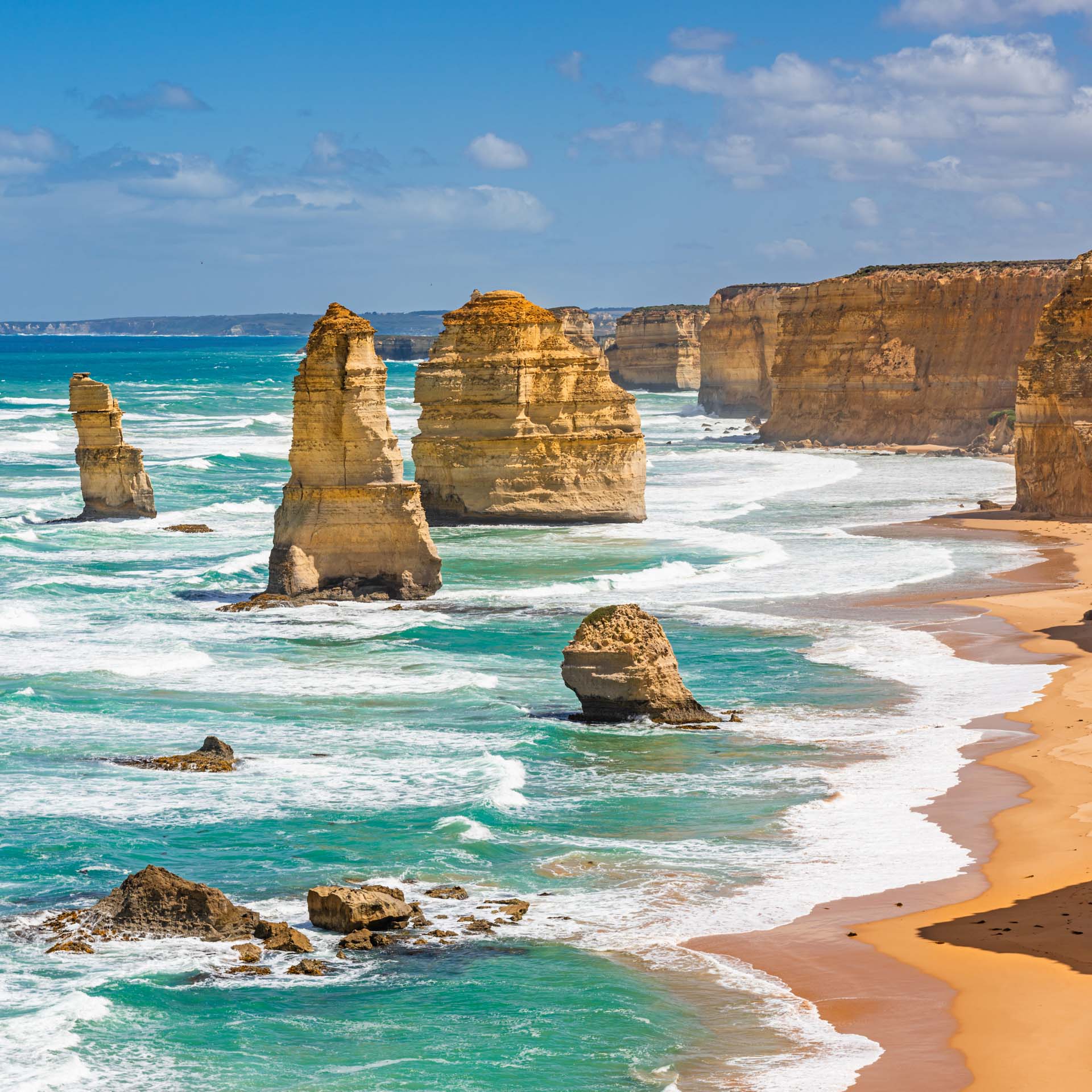 12 Apostles: Spektakuläre Felsen an der Great Ocean Road