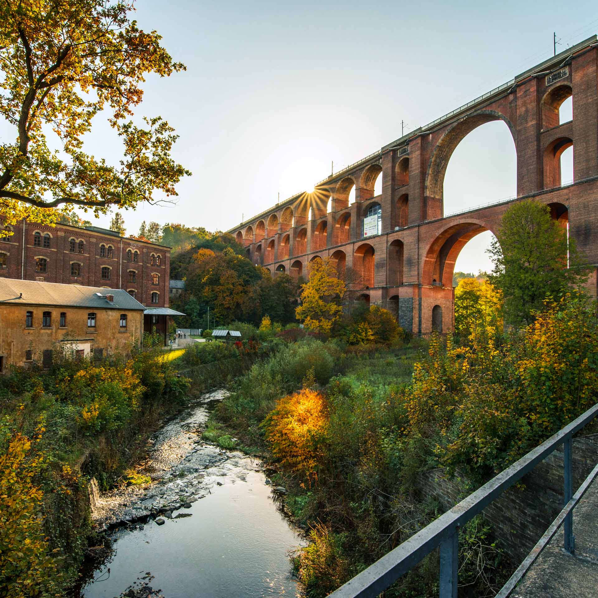 Göltzschtalbrücke: Größte Ziegelbrücke der Welt