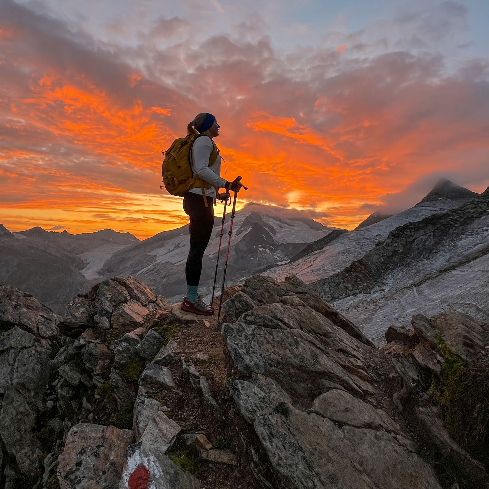 Sonnenaufgangs-Wanderung: Gamsspitzl bei Krimml