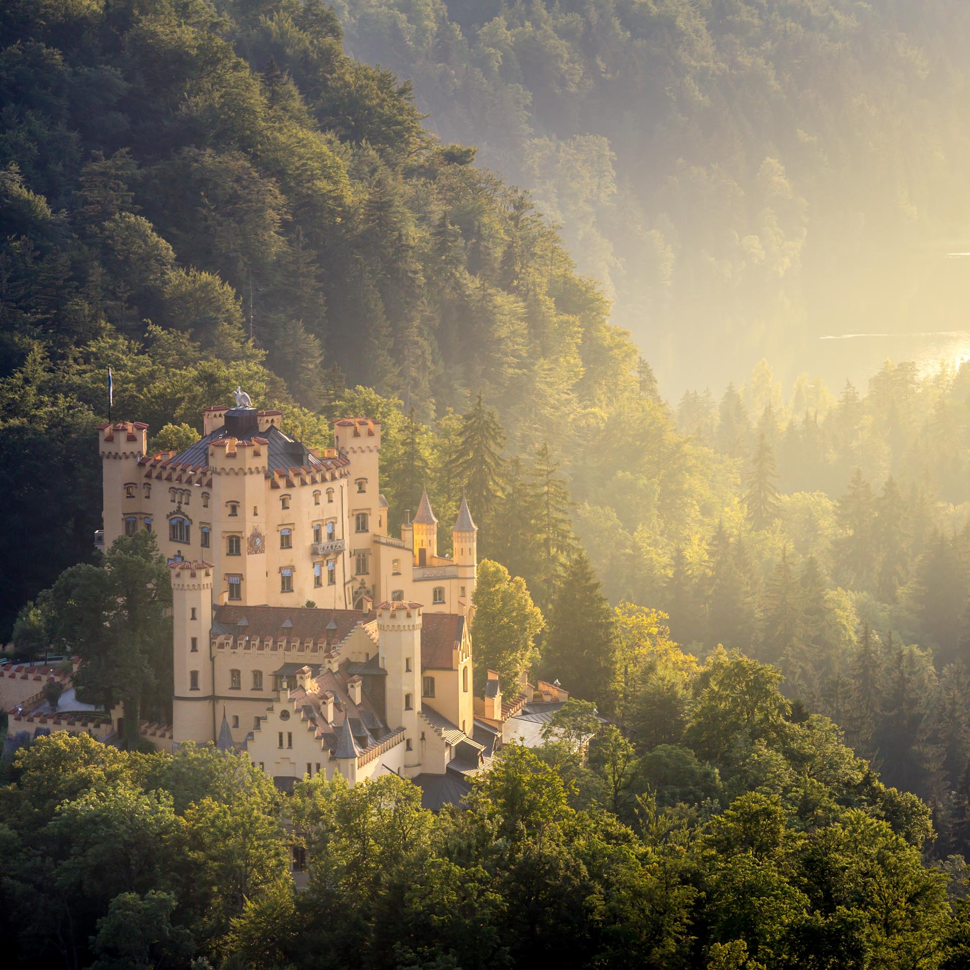 Hohenschwangau: Ruhiger als der berühmte Nachbar