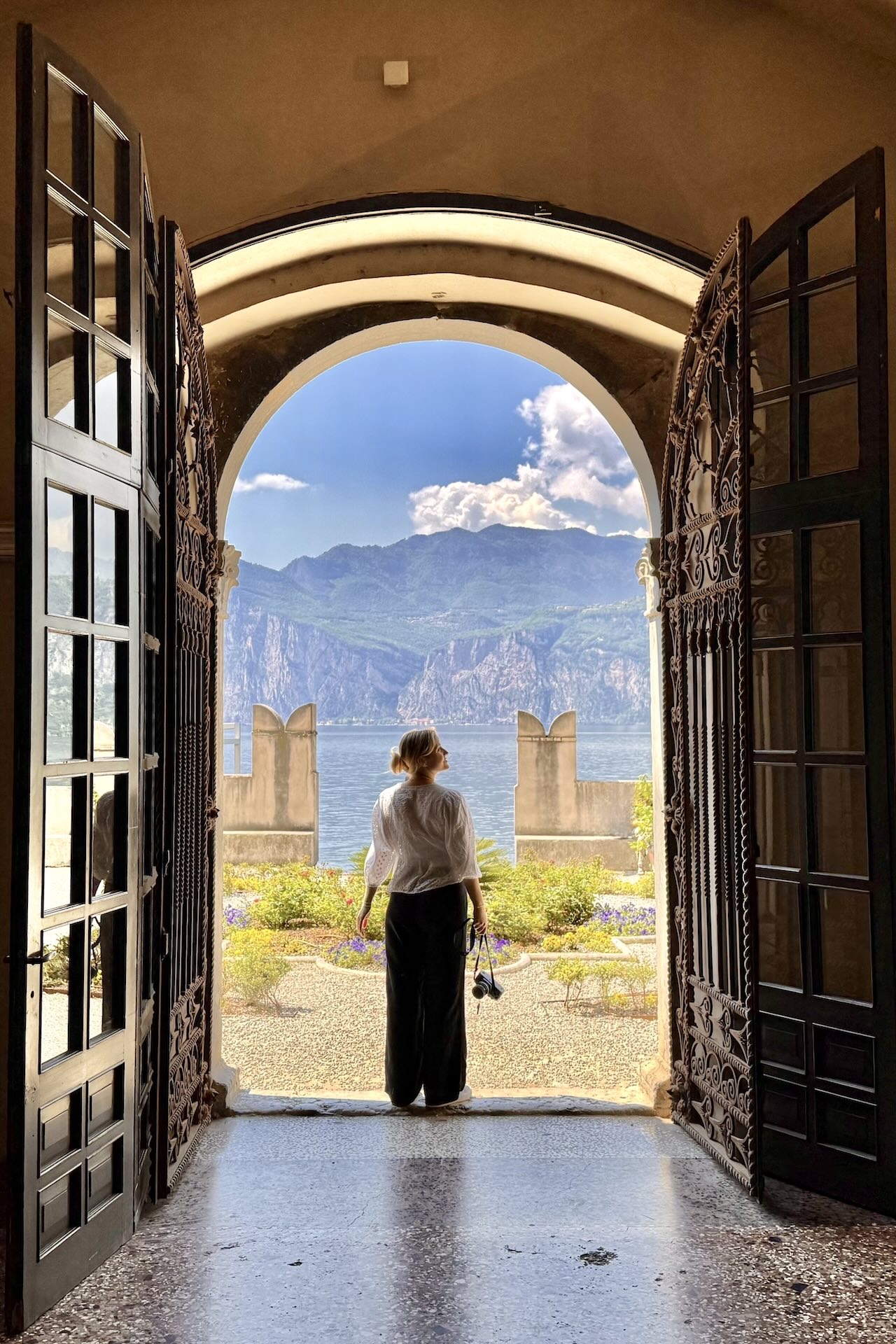 Palazzo dei Capitani: Verstecktes Fenster zum Gardasee