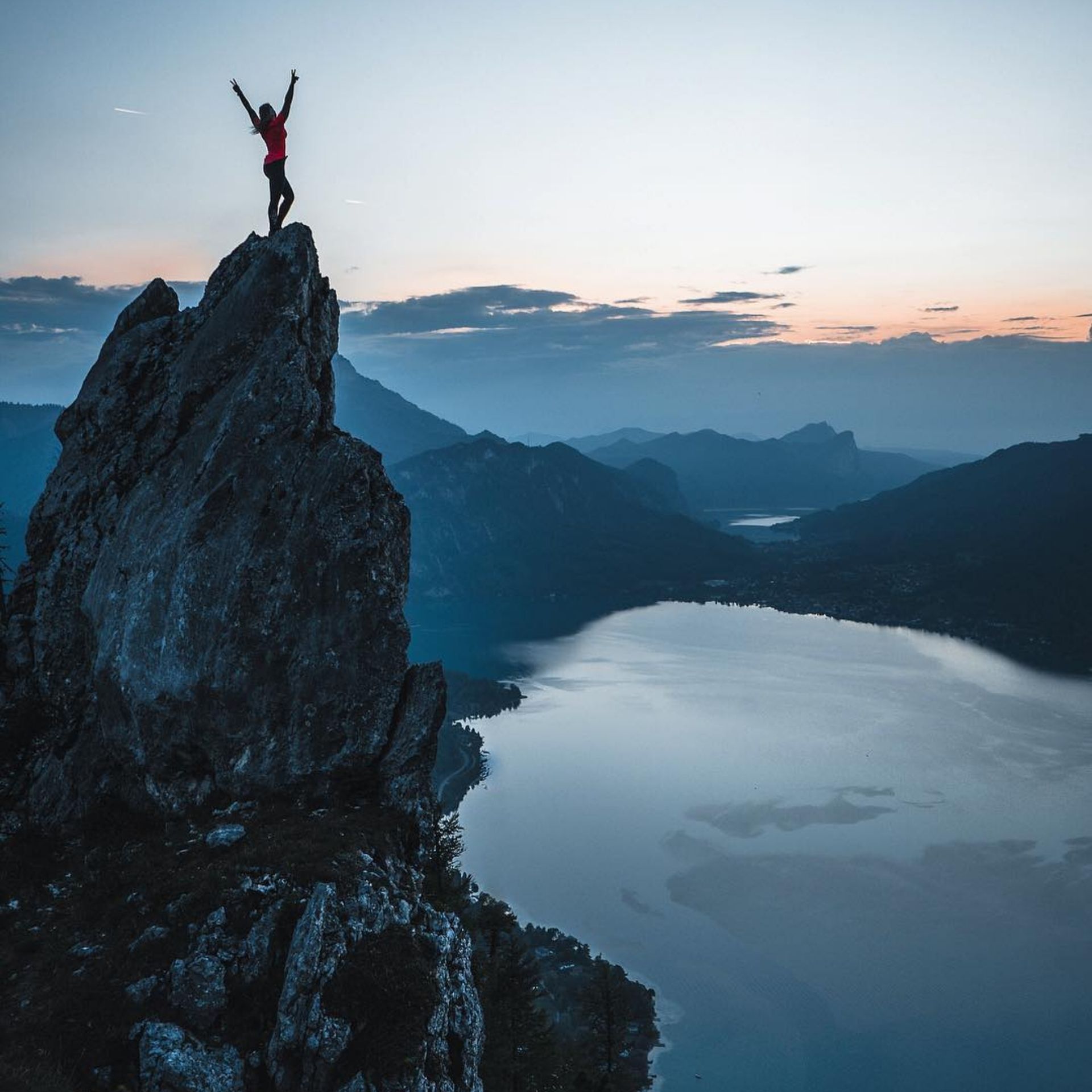 Attersee-Klettersteig: Adrenalin pur im Salzkammergut