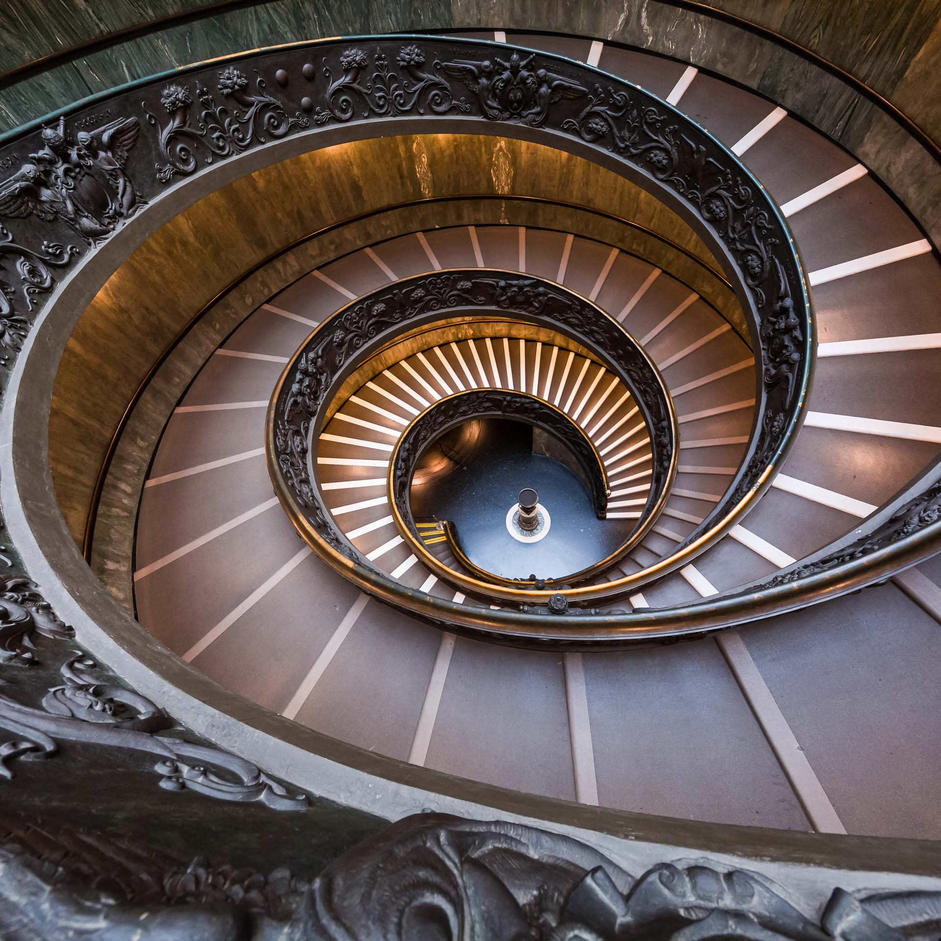 Vatikanische Museen: Spektakuläre Spiraltreppe