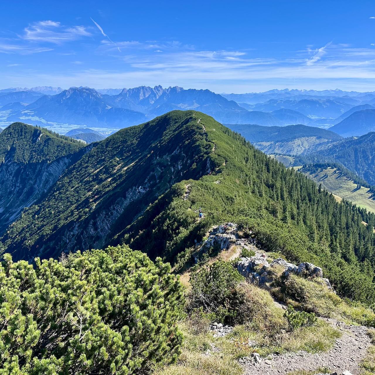 Großer Traithen: Gratwanderung mit Aussicht