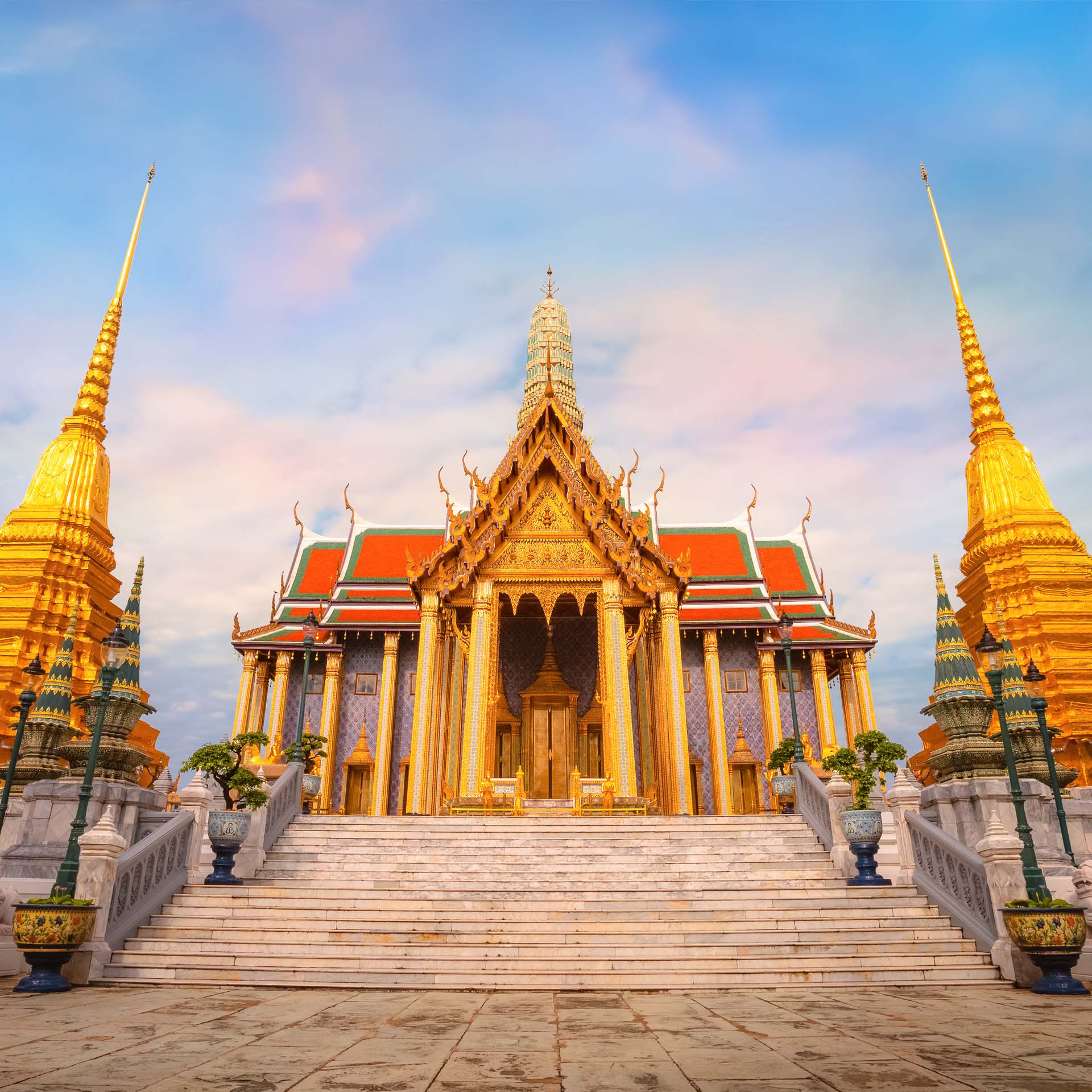 Wat Phra Kaeo: Berühmter Tempel des Smaragd Buddha