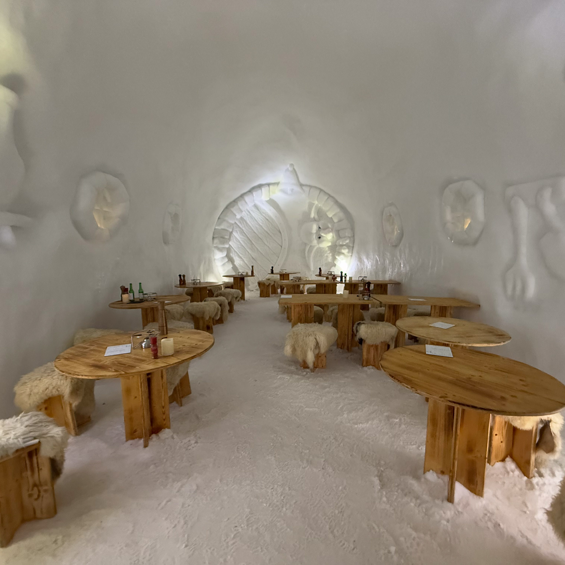 Käsefondue im Iglu-Dorf in Kühtai: Wirklich lecker!