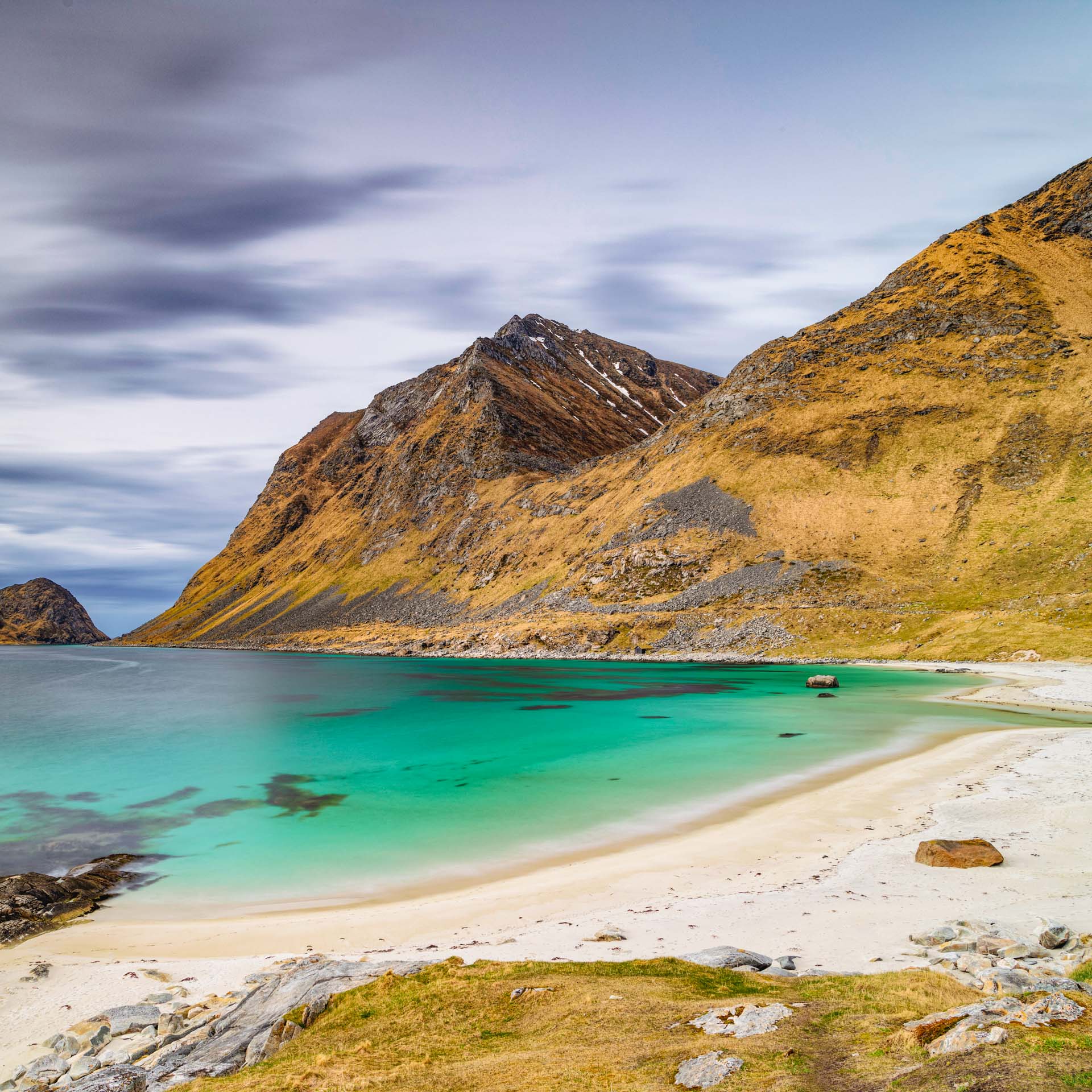 Haukland Strand: Karibik-Feeling auf den  Lofoten