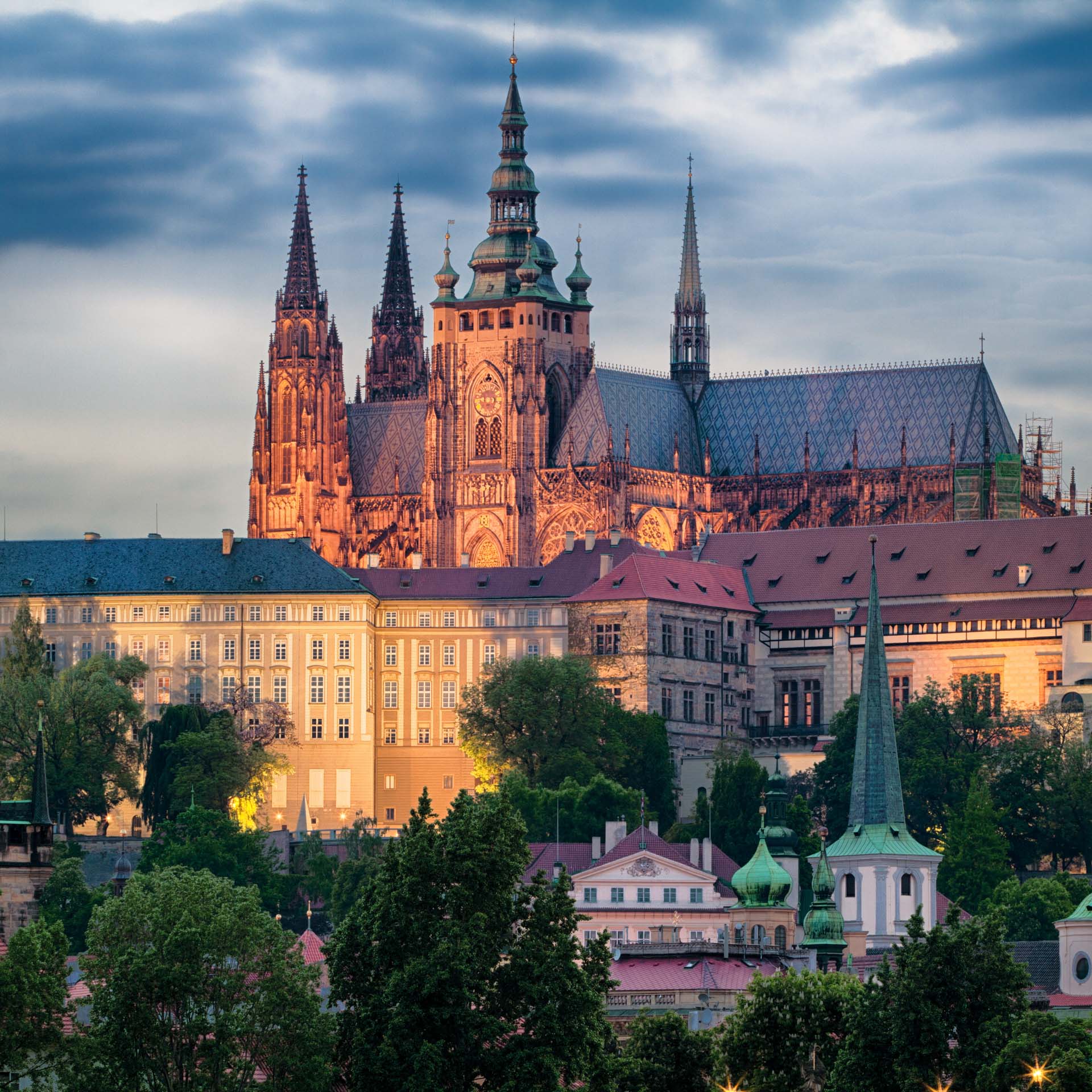 Prager Burg: Rundgang über den Dächern von Prag