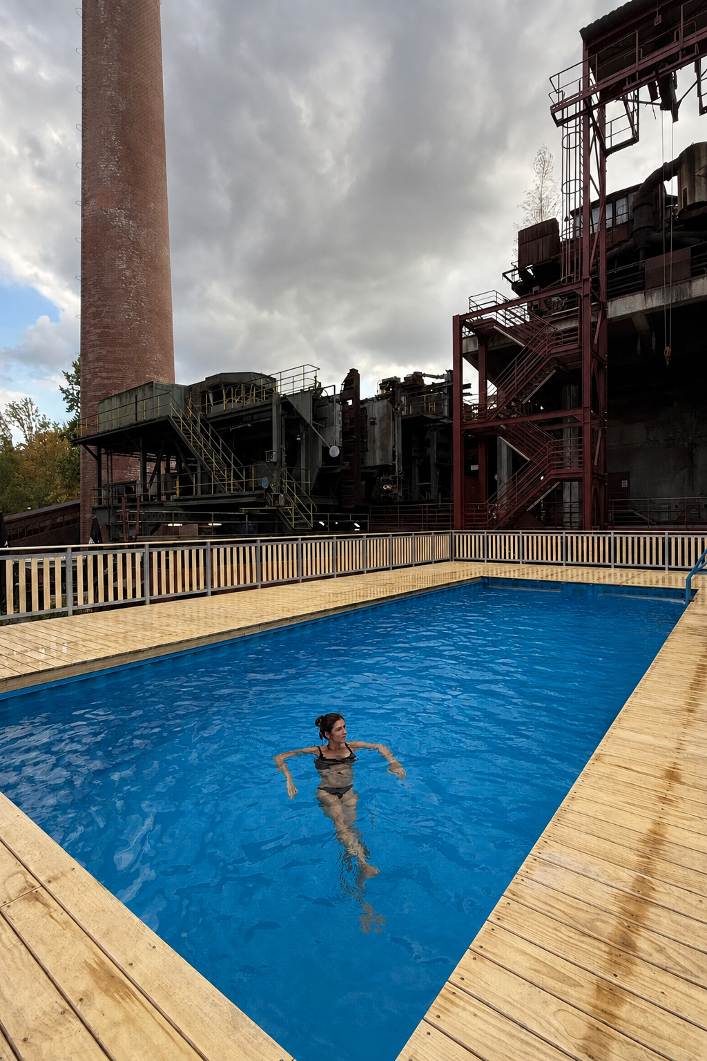 Werksschwimmbad Zollverein in Essen: Kurios baden!